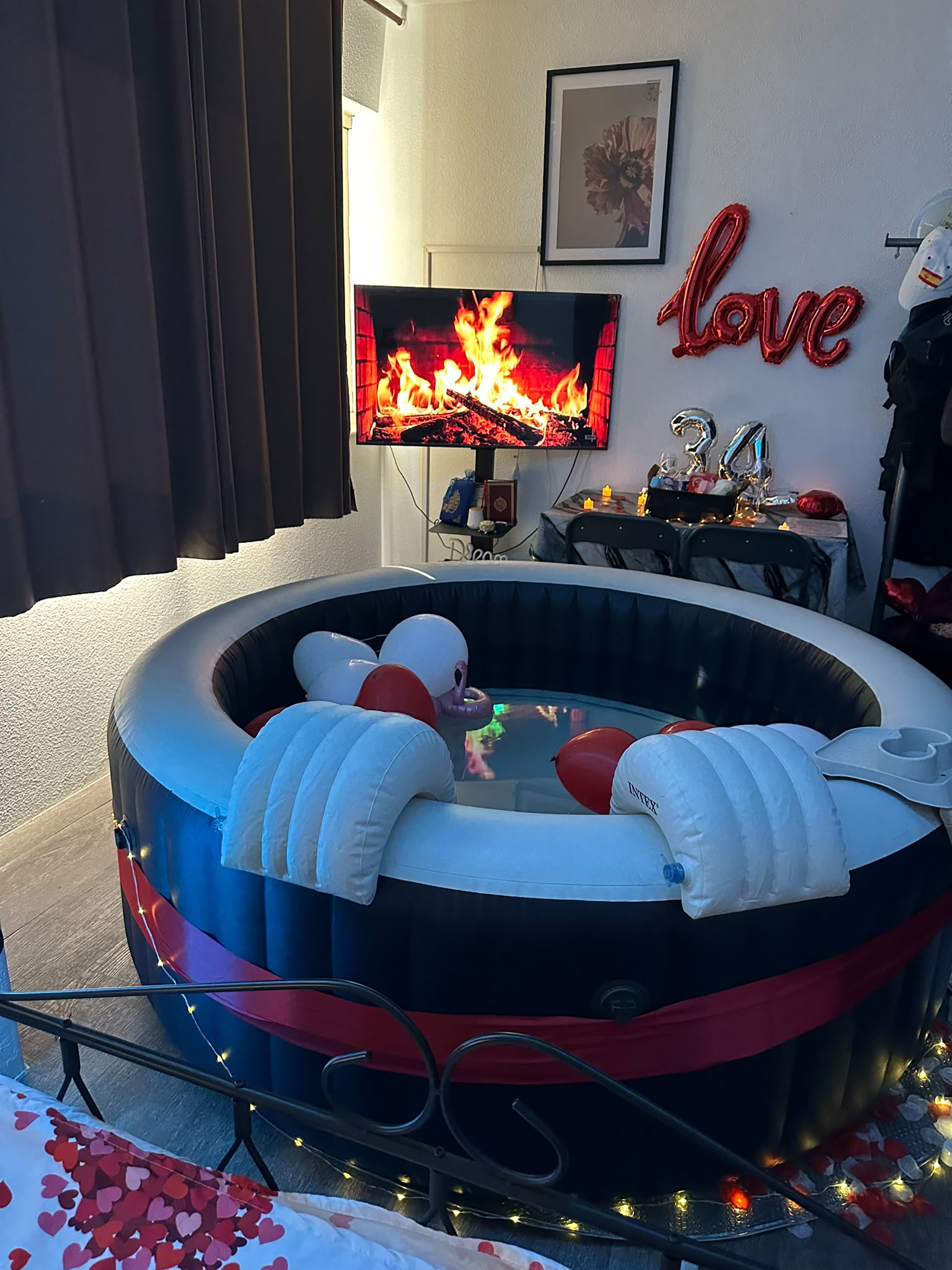 Jacuzzi et décoration pour un week-end détente à Noisy Le Grand